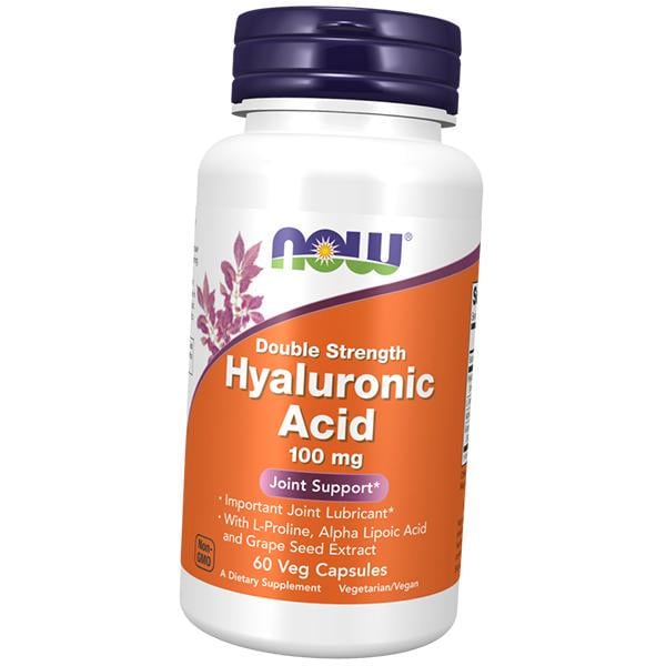 Кислота гиалуроновая Hyaluronic Acid 100 60 вег. капс. (68128001)