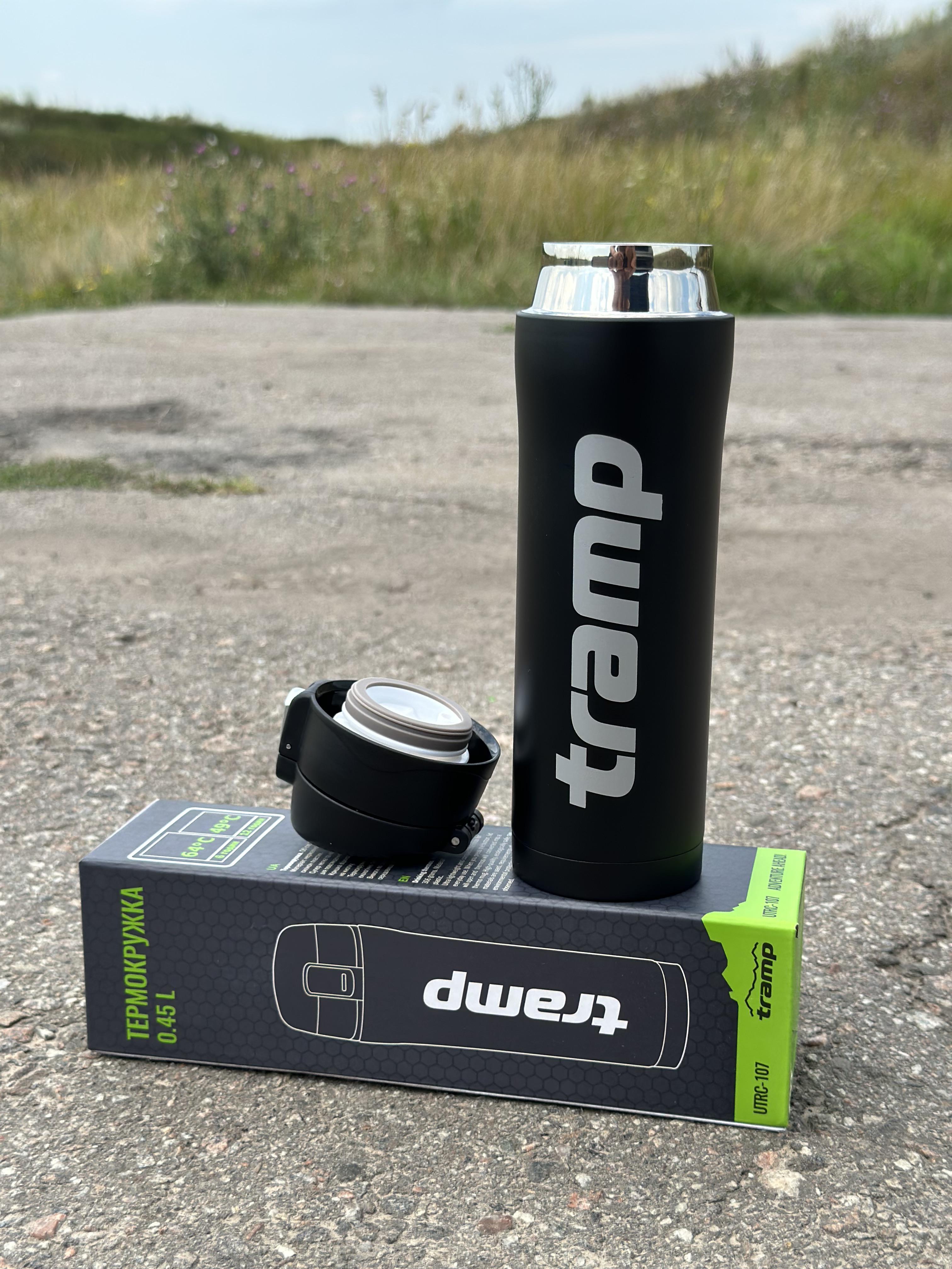 Термокружка Tramp держит 12 ч. 0,45 л (UTRC-107-black) - фото 7 Термокружка Tramp держит 12 ч. 0,45 л (UTRC-107-black) - фото 7