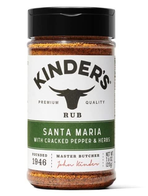 Приправа Kinder's Santa Maria Cracked Pepper для мяса 215 г (2341328937)