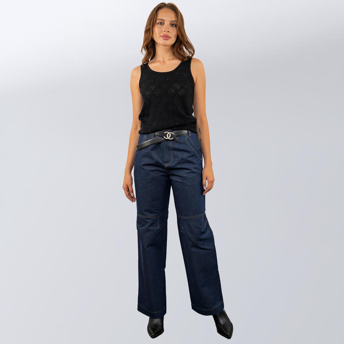 Майка жіноча повсякденна Chanel S Чорний (2797308232) - фото 3 Майка жіноча повсякденна Chanel S Чорний (2797308232) - фото 3