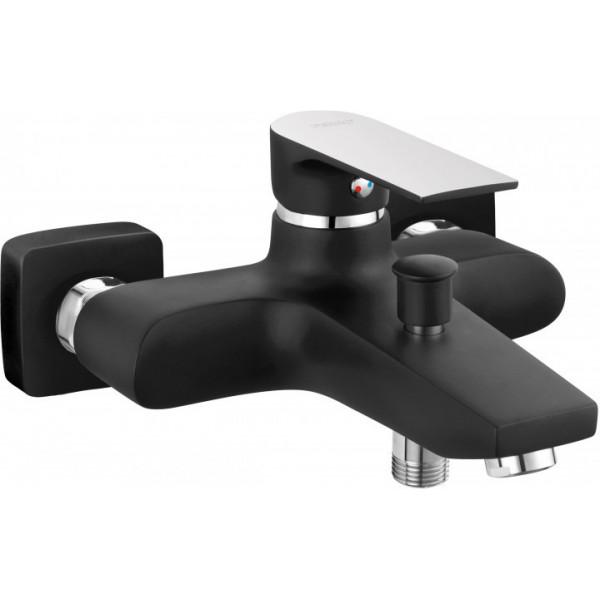 Змішувач для ванни Ferro Algeo Square BAQ1BLC Black