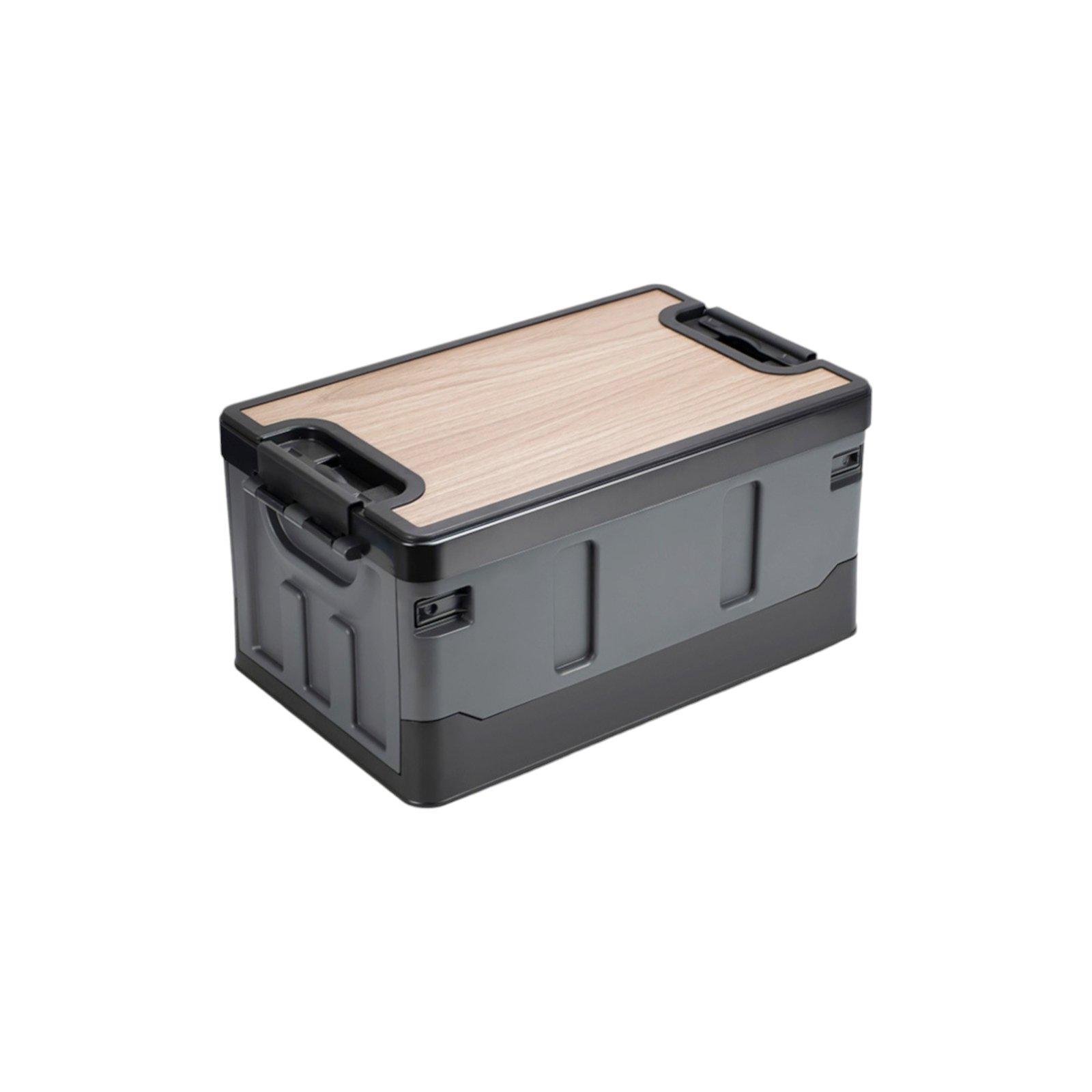 Ящик для зберігання Optima складаний 35 л 48x30x24 см Сірий