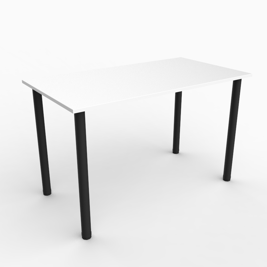 Обеденный стол LoftLab Usual 1200х650х740х18 мм Белый Перл (10134)