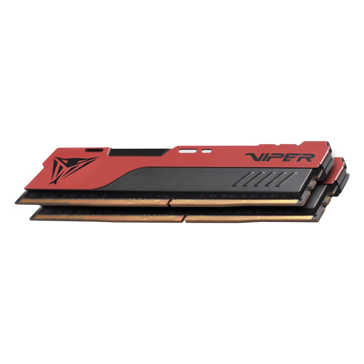 Оперативная память Patriot DDR4 Viper Elite II 16 Гб 2666 МГц CL16 DIMM Black/Red - фото 5