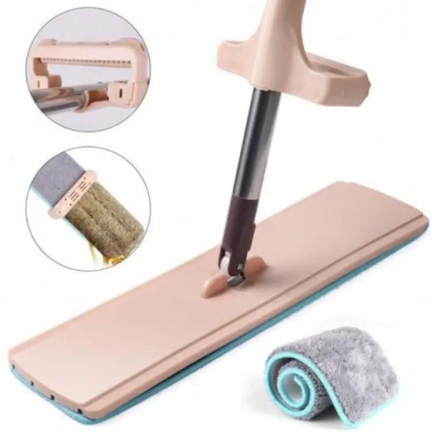 Швабра для пола Spin 360 Easy с микрофиброй и системой автоматического отжима (2104618573) - фото 7