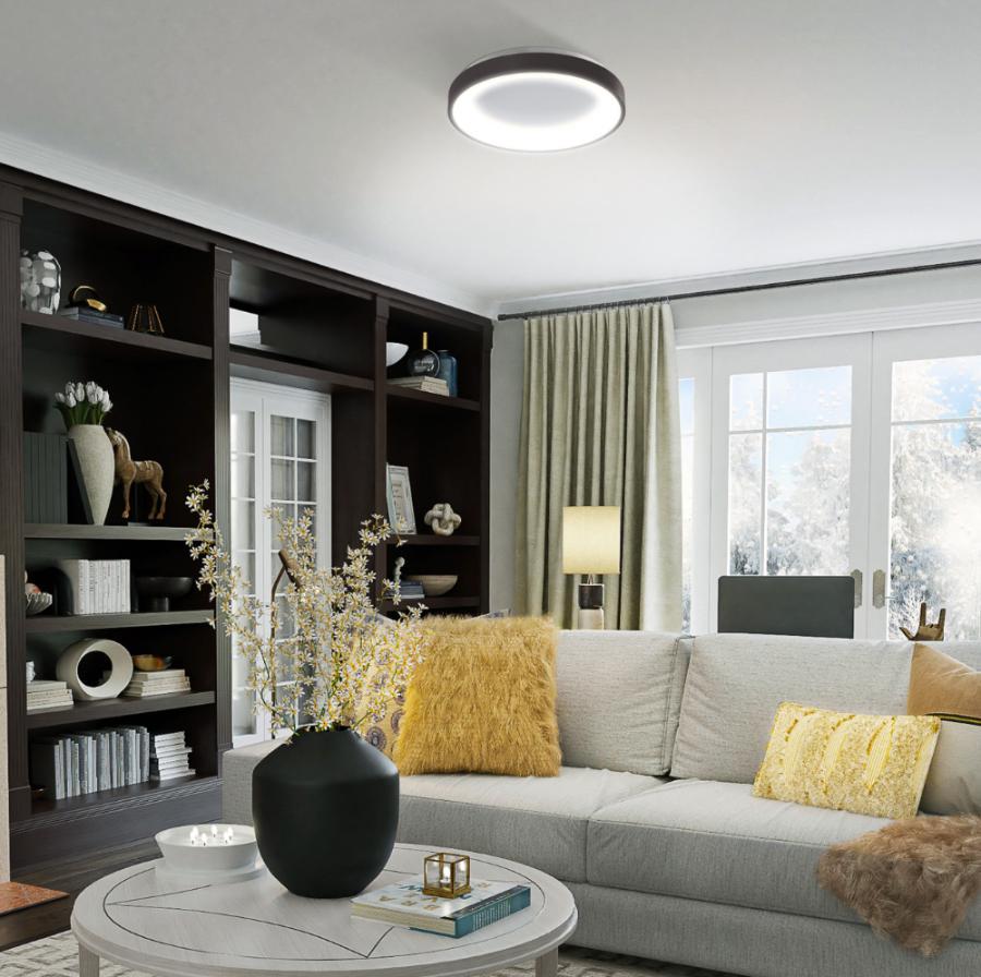 Настінно-стельовий LED-світильник круглий VIDEX Smart 72W 2700-6000K Чорний (27712573) - фото 5 Настінно-стельовий LED-світильник круглий VIDEX Smart 72W 2700-6000K Чорний (27712573) - фото 5