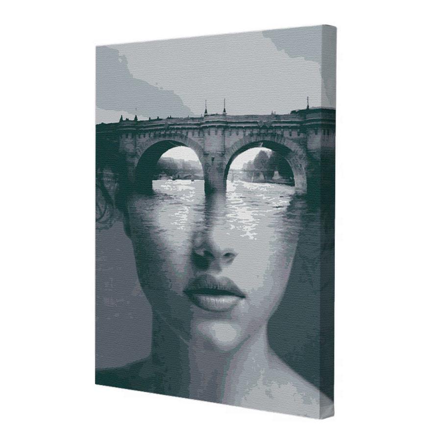 Картина за номерами Riviera Blanca Міст надії 40x50 см (RB-0361)