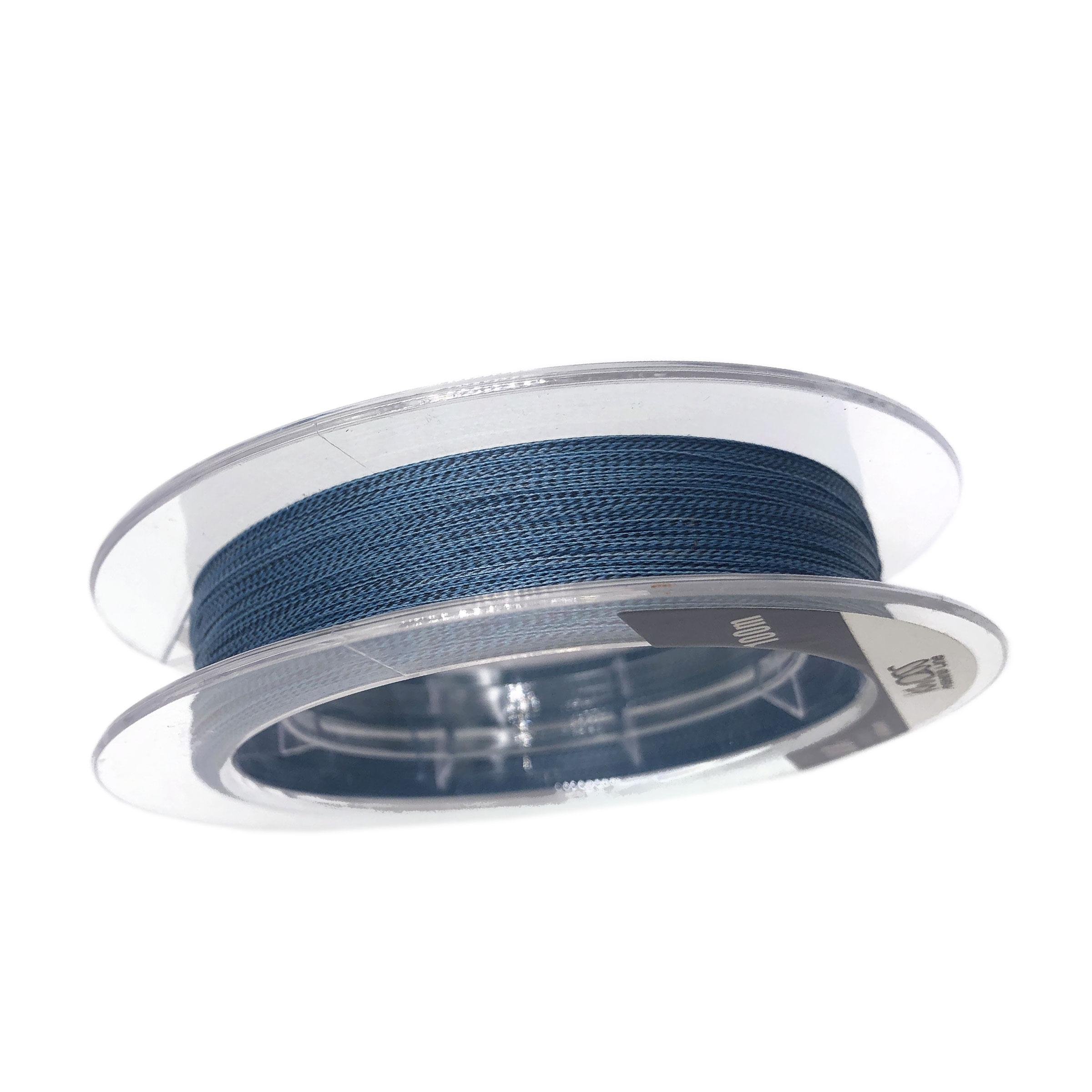 Шнур Kwdiss PEx8 0.8 100 м 0,148 мм 9 кг Синий (7984) - фото 2 Шнур Kwdiss PEx8 0.8 100 м 0,148 мм 9 кг Синий (7984) - фото 2