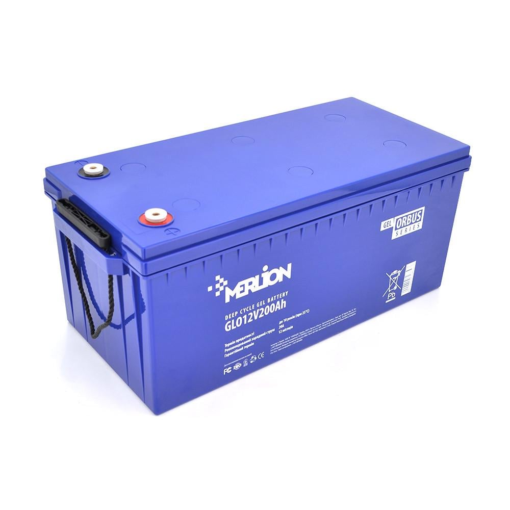 Батарея аккумуляторная MERLION ORBUS GLO12V200Ah 12 V 200 Ah BLUE