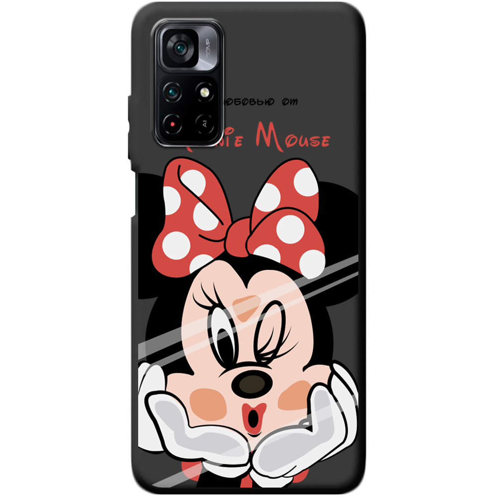 Чехол BoxFace Poco M4 Pro 5G Lady M Черный силикон (43742-cc59-44259)
