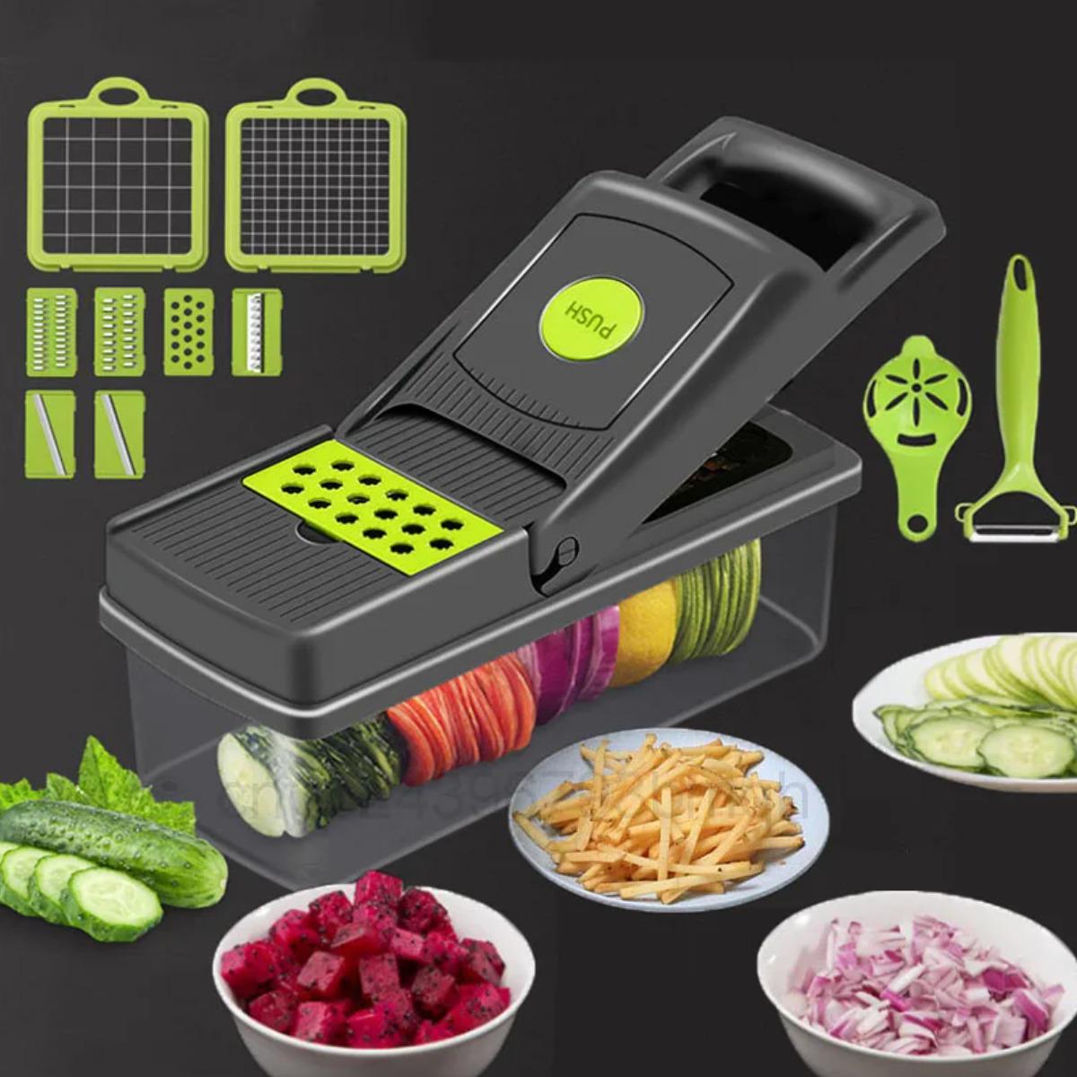 Овощерезка Veggie Slicer 14в1 (385 KI) - фото 4