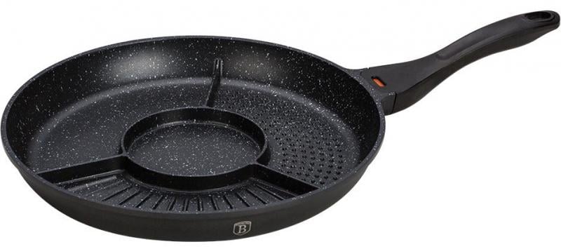 Мультісковорода Berlinger Haus Granit Diamond Ø 32 см мармурове антипригарне покриття