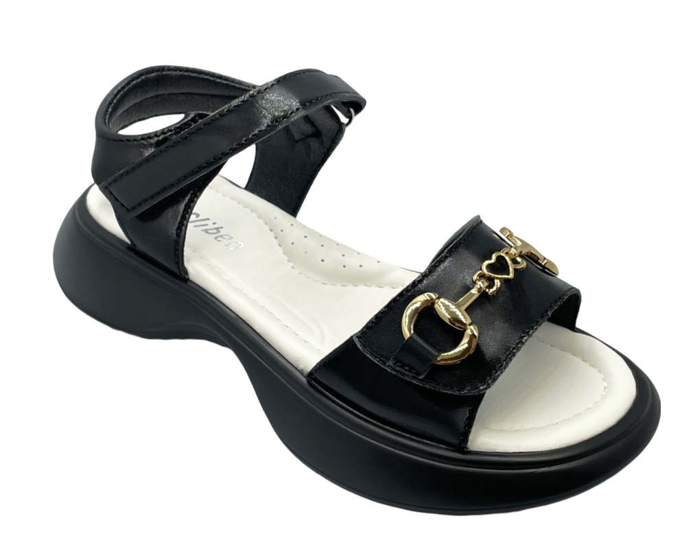 Босоножки для девочек Clibee AC312-210/32 р. 32 Черный