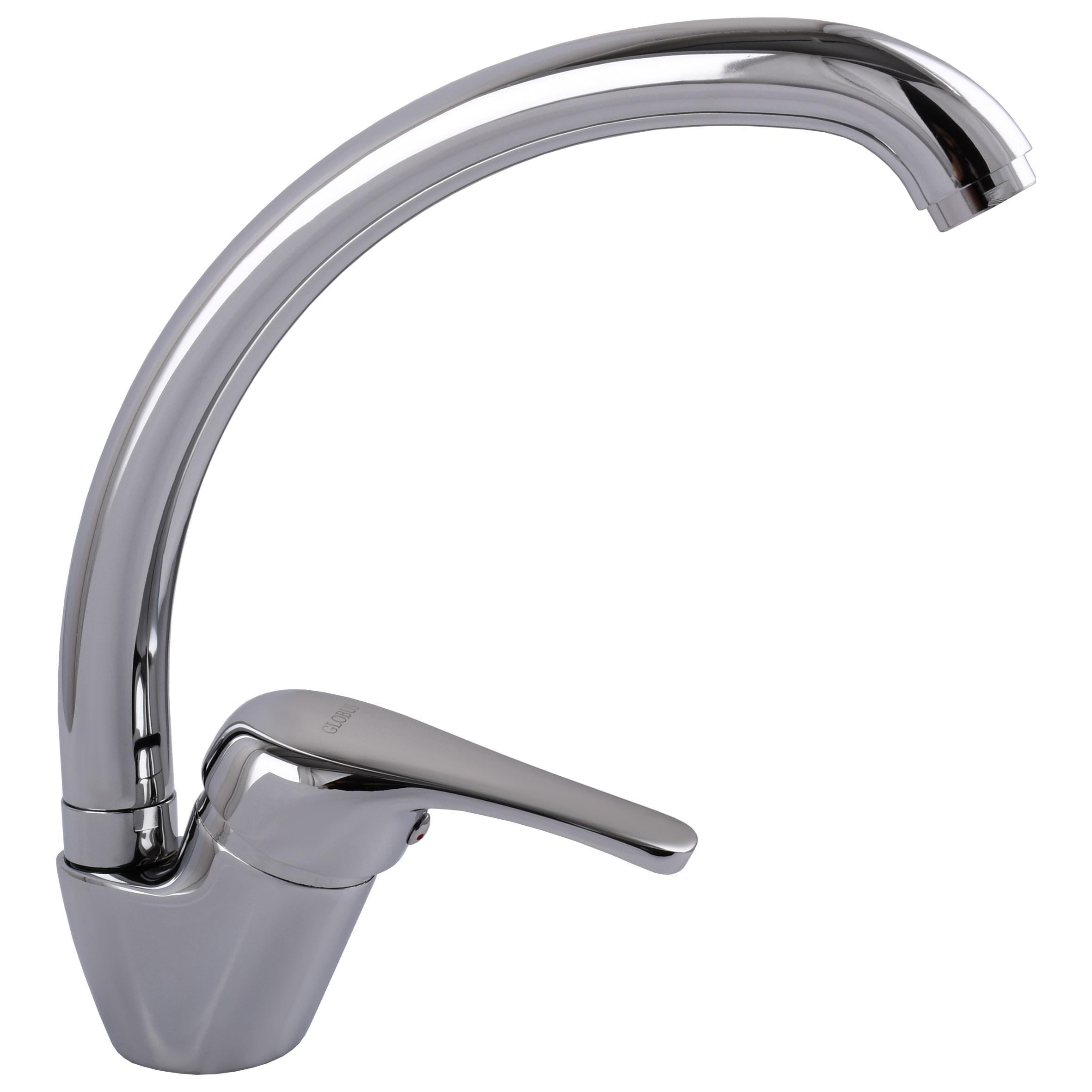 Смеситель для кухни Globus Lux Solly GLSO-0103S-WH без шлангов (000032038)