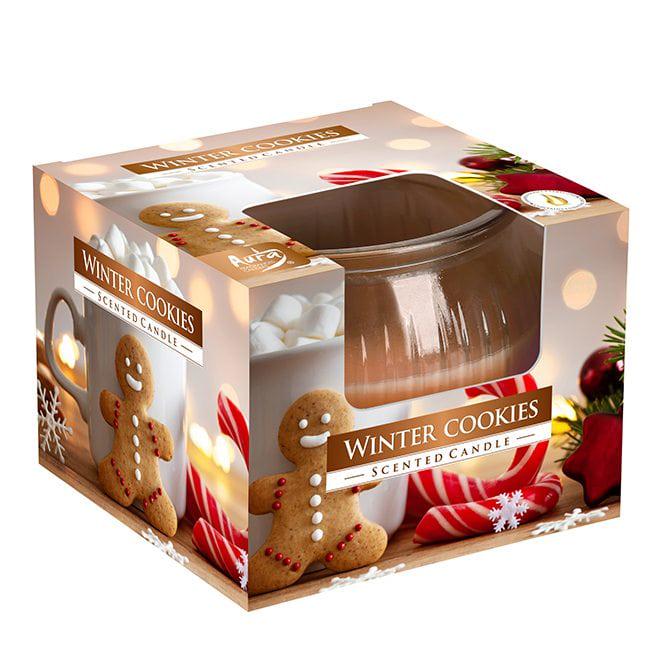 Свеча ароматическая Flora Bispol Зимнее печенье (27569)