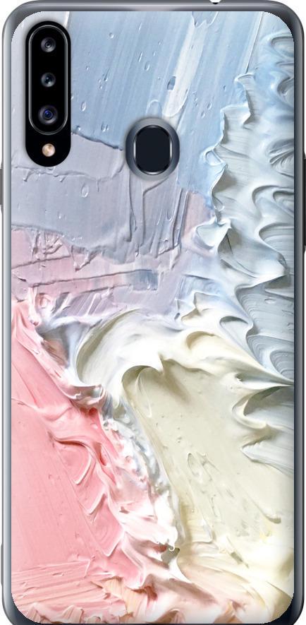 Чехол на Samsung Galaxy A20s A207F Пастель v1 (3981u-1775-42517)