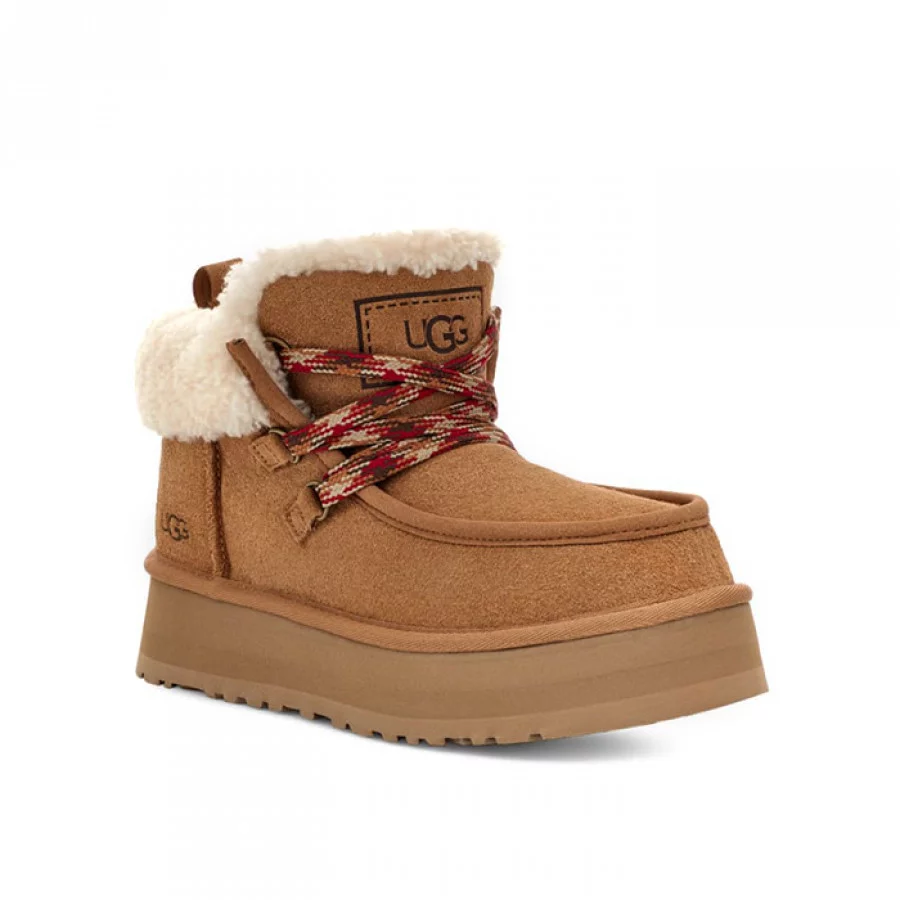 Уггі жіночі UGG Funkarra Platform Chestnut р. 36 Помаранчевий (20919)