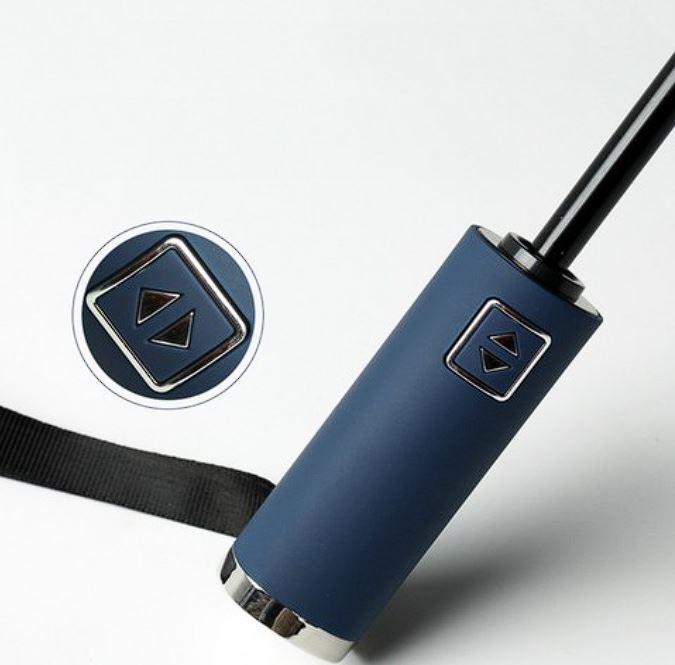 Зонт складной автомат 10 спиц d 130 см Navy Blue (30332) - фото 3 Зонт складной автомат 10 спиц d 130 см Navy Blue (30332) - фото 3