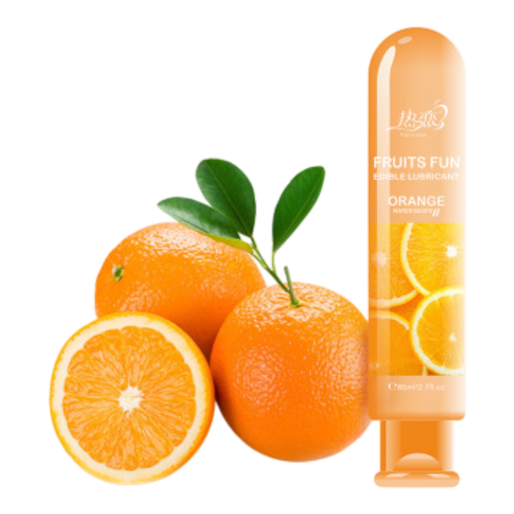 Лубрикант съедобный фруктовый Fruits fun со вкусом Апельсина (31259078)