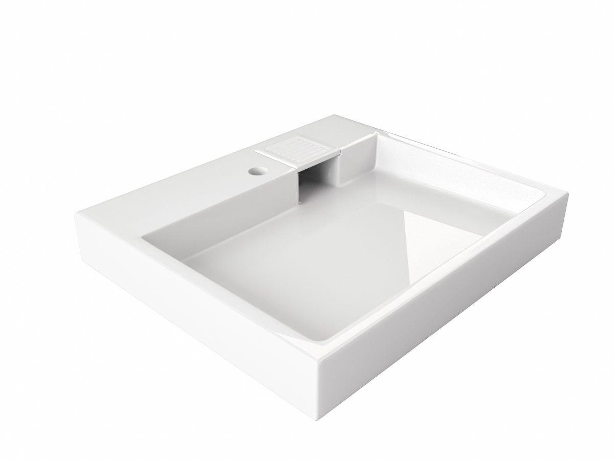 Умивальник на пральну машину акриловий Redokss San DEYMOS 60х55 см - фото 4 Умивальник на пральну машину акриловий Redokss San DEYMOS 60х55 см - фото 4