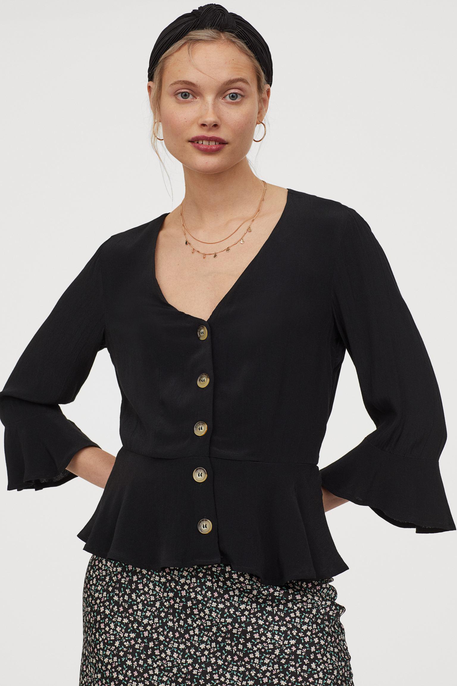 Блуза р. 34 Черный (7877110RP7)