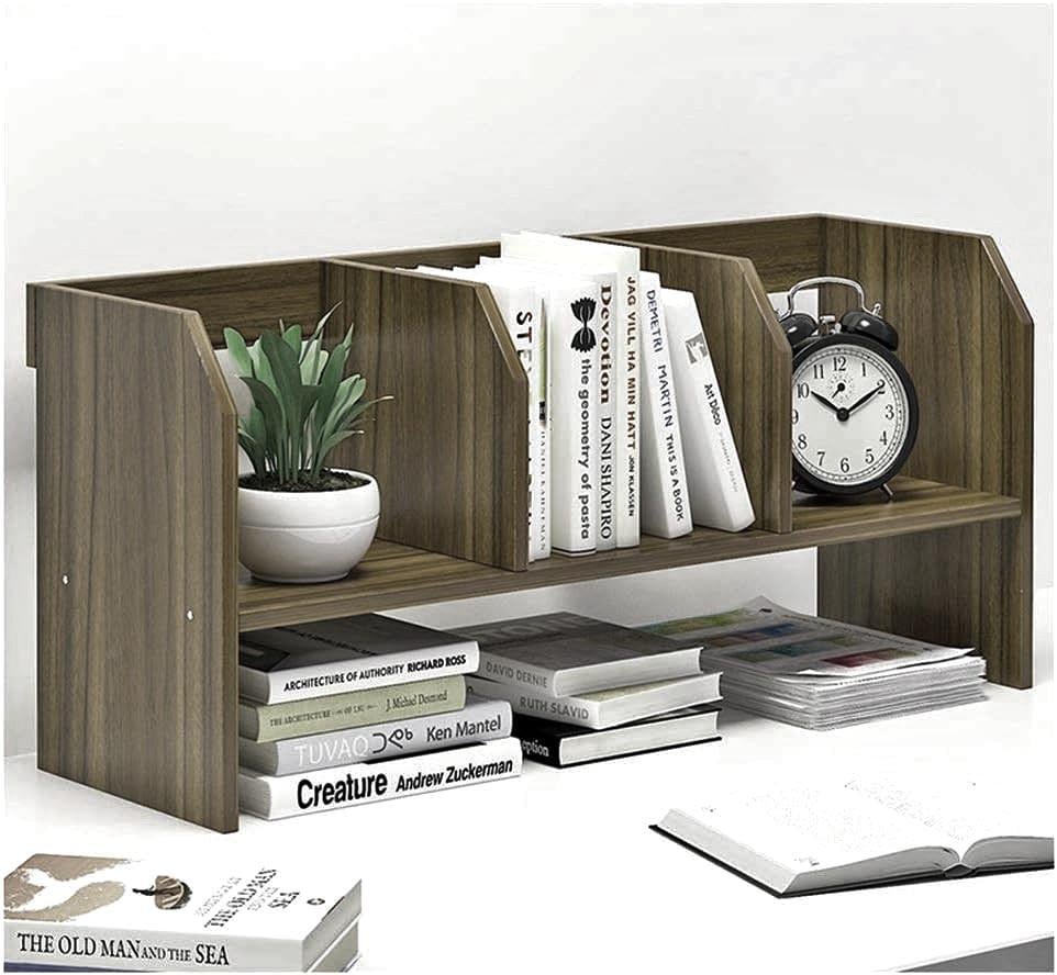 Полка книжная настольная из дерева Тресора Палисандр (КПА-020302)