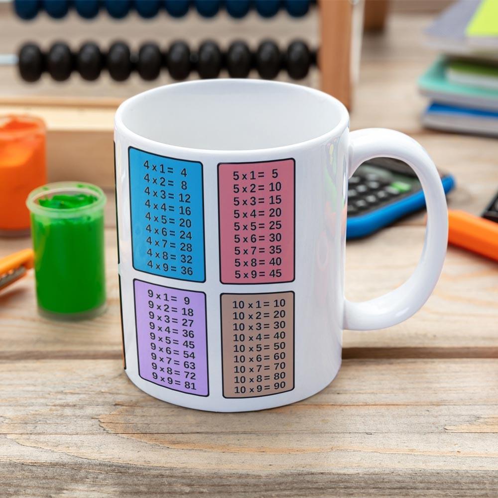 Чашка с таблицей умножения 330 мл (14983566)