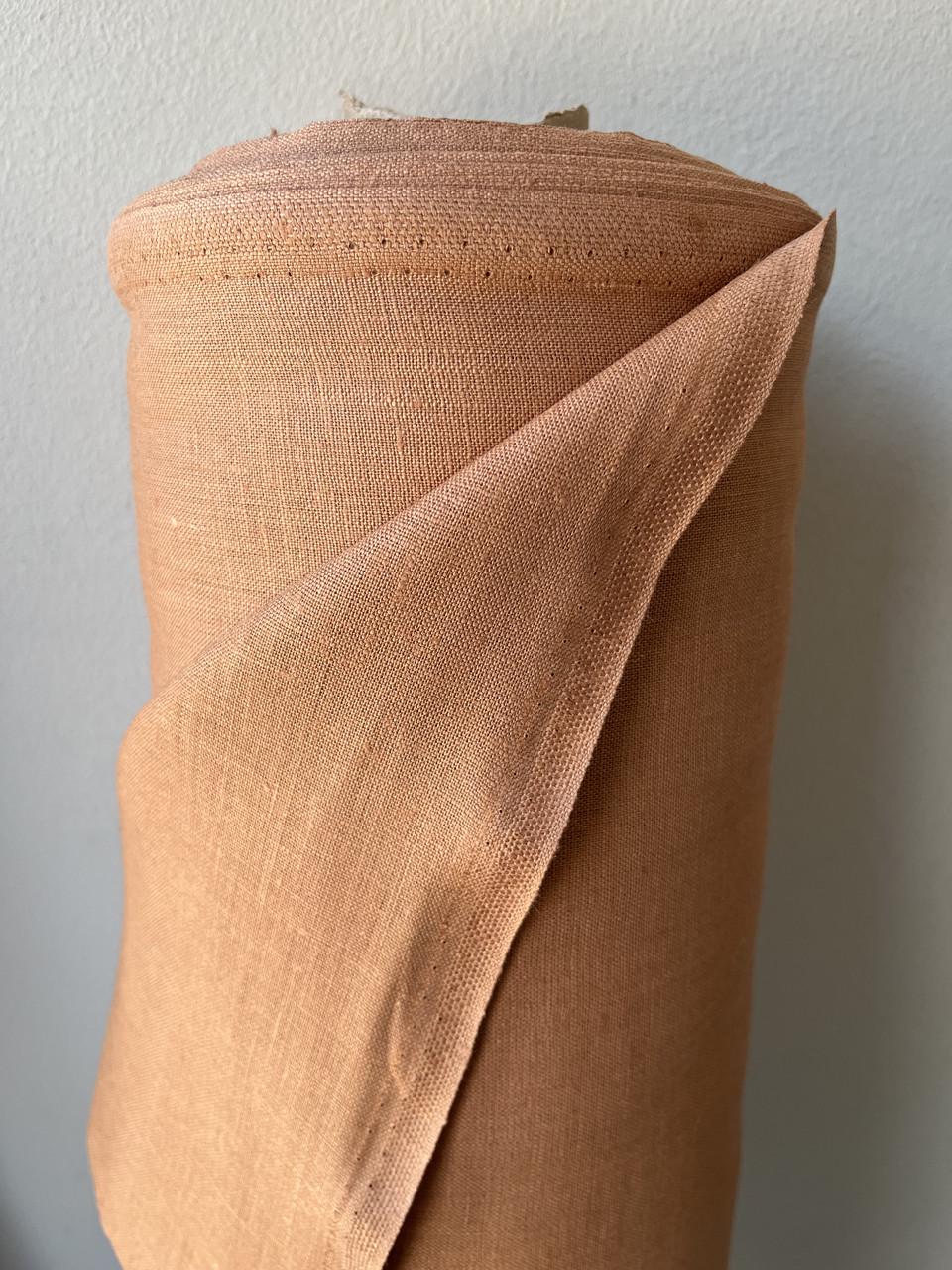 Ткань LINEN PLUS 100% лен 143 см 1224 LION Светло-коричневый - фото 7 Ткань LINEN PLUS 100% лен 143 см 1224 LION Светло-коричневый - фото 7