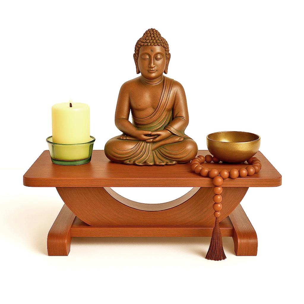 Алтарь для медитации из дерева Лионерис Охра (ЛАТ-003404)