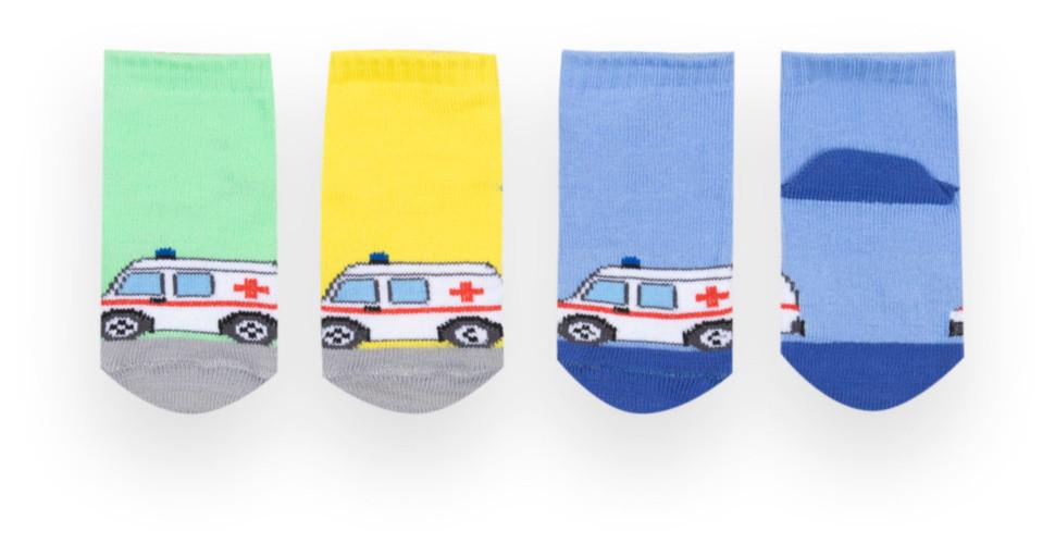 Носки детские хлопковые демисезонные для мальчика Gabbi NSM-353 р. 10-12 6 пар (90353)