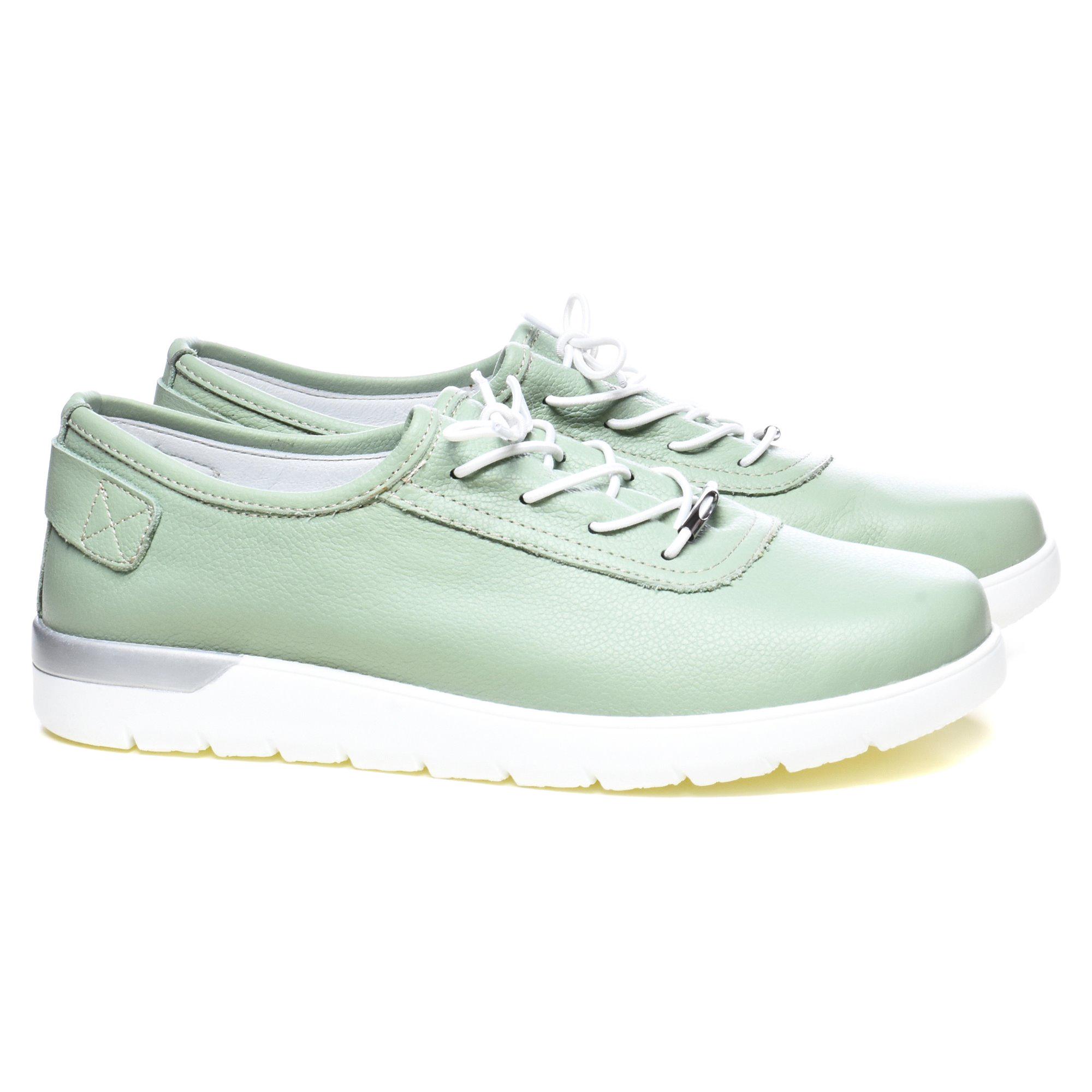 Кеды женские Metra р. 37 Зеленый (035185-37) - фото 4 Кеды женские Metra р. 37 Зеленый (035185-37) - фото 4