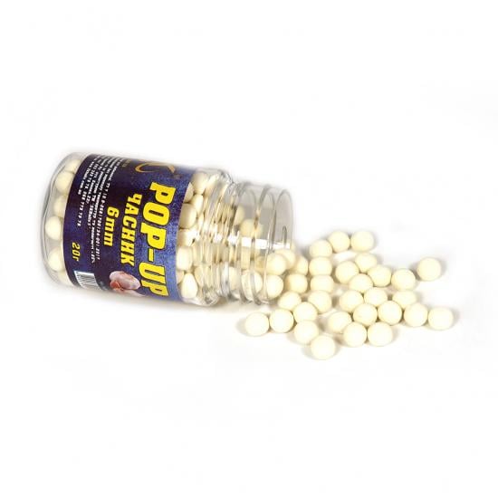 Бойл плавающий 3KBaits Pop-up Чеснок 6 мм 20 г (3KB1529) - фото 2 Бойл плавающий 3KBaits Pop-up Чеснок 6 мм 20 г (3KB1529) - фото 2