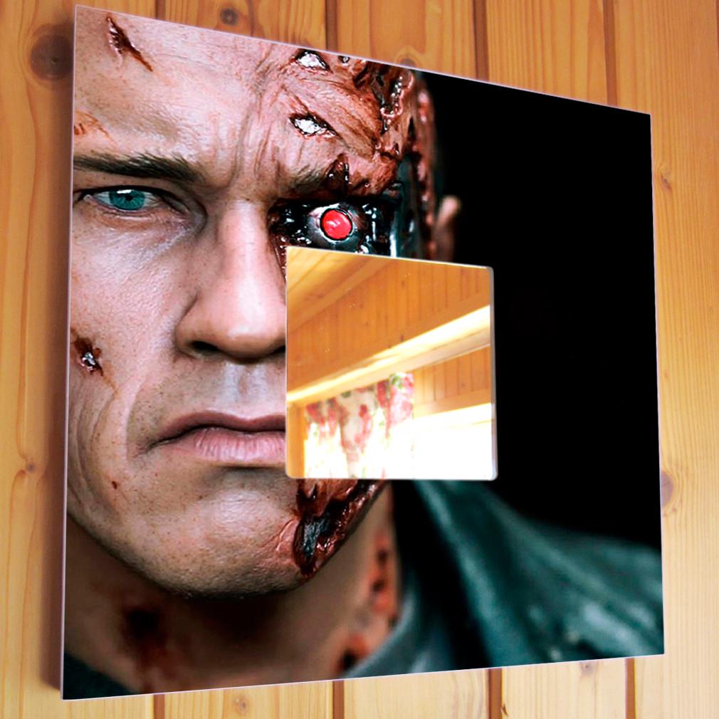 Зеркало декоративное Арнольд Шварценеггер 260х260 мм (M03291)