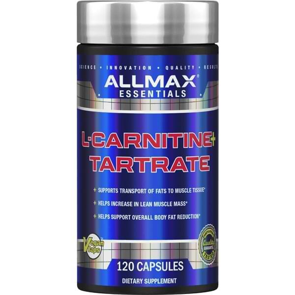 Жиросжигатель для спорта AllMax Nutrition L-Carnitine Tartrate 120 Caps Жиросжигатель для спорта AllMax Nutrition L-Carnitine Tartrate 120 Caps