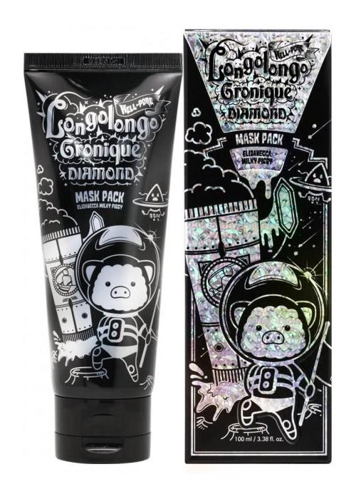 Алмазна маска-плівка Elizavecca Milky Piggy Hell-Pore Longo Gronique Diamond 100 мл