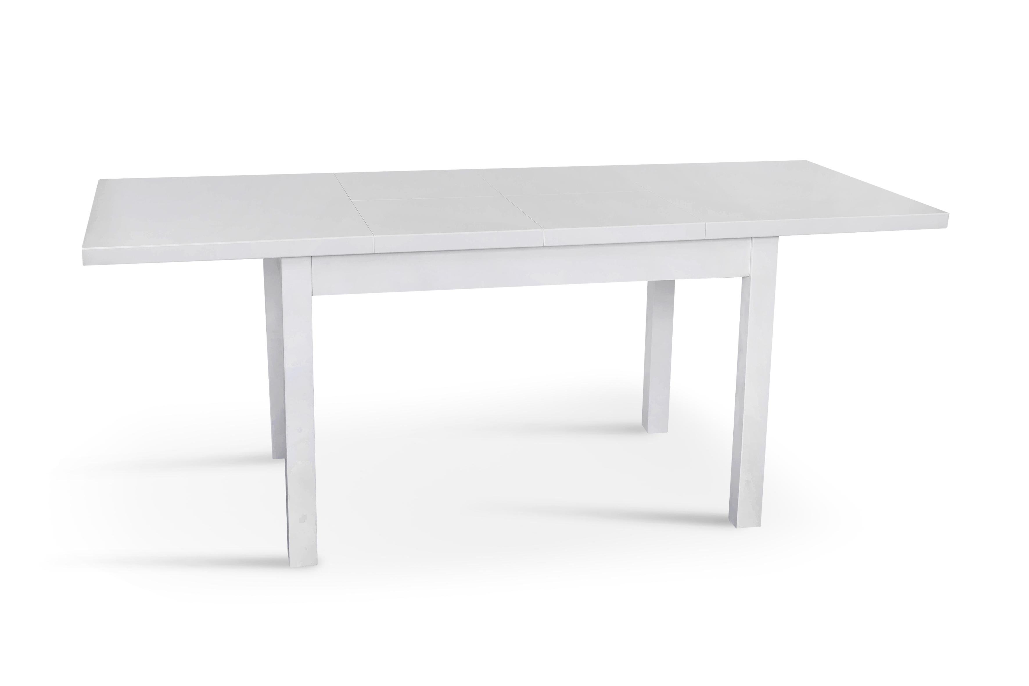 Стол обеденный раскладной Мікс Меблі Бронкс 1200х400х400х800 см Белый (А0054946) Стол обеденный раскладной Мікс Меблі Бронкс 1200х400х400х800 см Белый (А0054946)