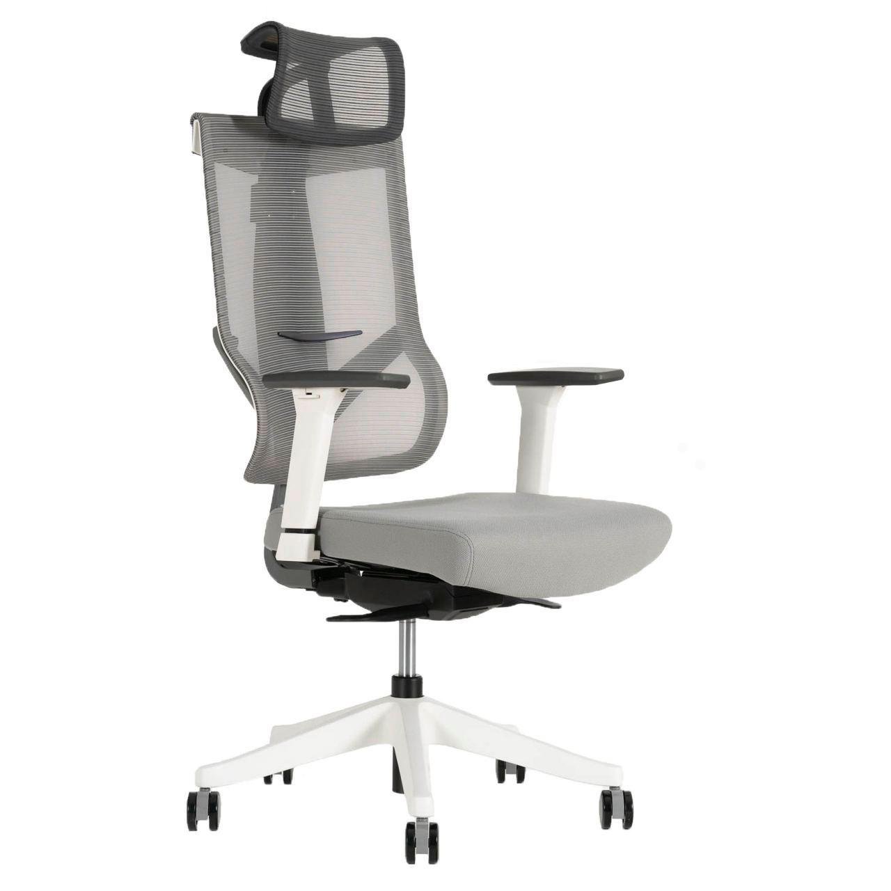 Крісло ADAPWORK Middle M1 ErgoChair Сірий/Білий (857078)