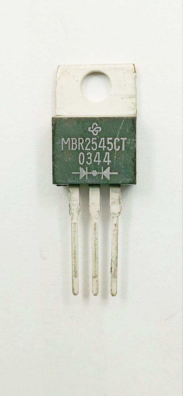 Діодний напівміст MBR2545 2x15A 45V Schottky TO-220 (04854)