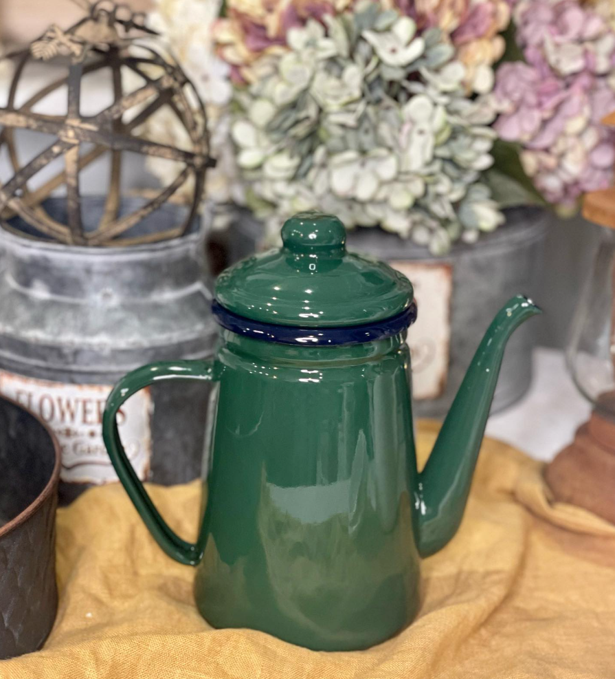 Чайник сталевий з кришкою для газової плити емальований із нержавіючої сталі 1 л Зелений (93886) - фото 3 Чайник сталевий з кришкою для газової плити емальований із нержавіючої сталі 1 л Зелений (93886) - фото 3