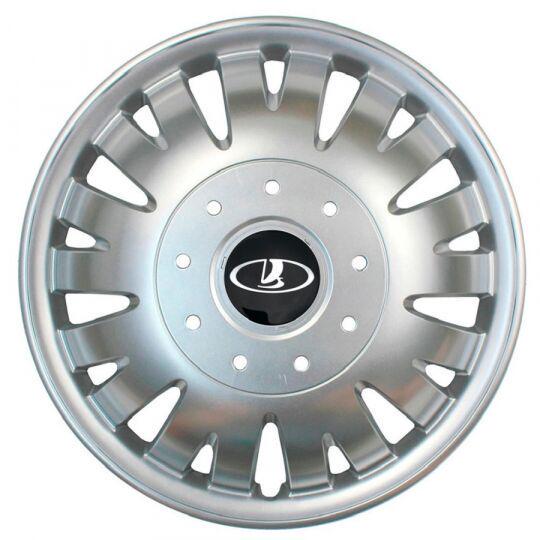 Автомобильные колпаки SKS 410 R16 с логотипом Lada 4 шт. Серебристый