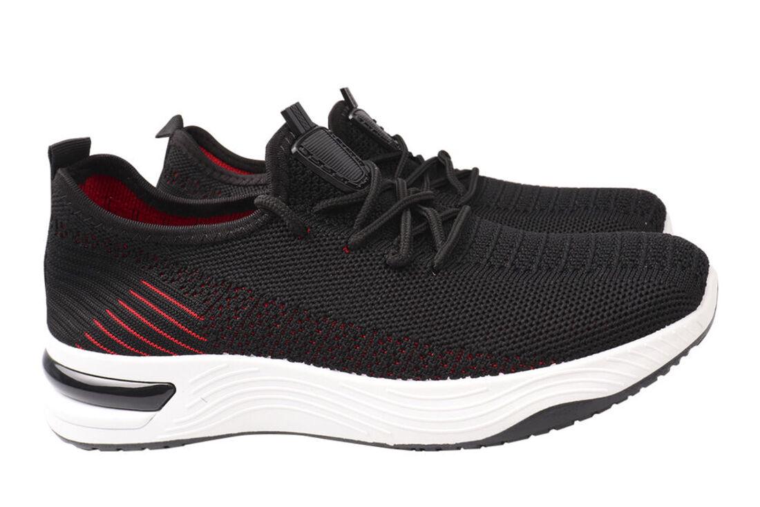 Кроссовки женские Fashion из текстиля на низком ходу на шнуровке р. 41 Черный (19-21LK)