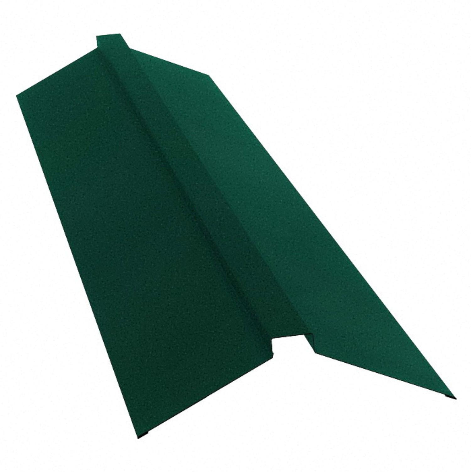 Планка коньок фігурний Partner 163х30х163х2000 з матовим покриттям Ral 6005 мат Зелений мох (376287438)