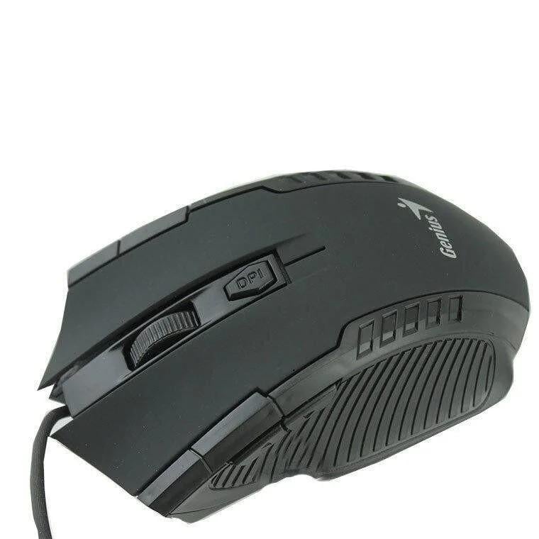 Проводная мышка Genius X7 USB оптическая Черный (1747opti)