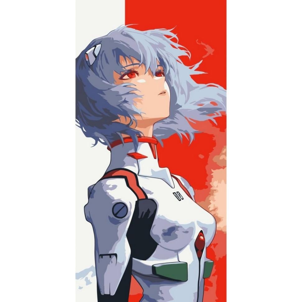 Картина по номерам ART CRAFT Аянами Рэй Евангелион 40х80 см (16128-AC)