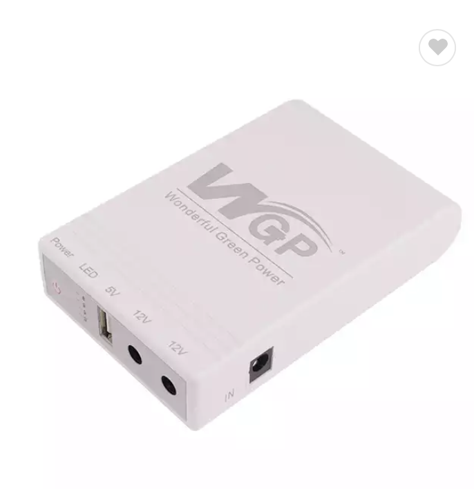 Джерело безперебійного живлення WGP Mini DC UPS WGP103 5-12 V 32,56 Wh/8800mAh White (11048) - фото 4