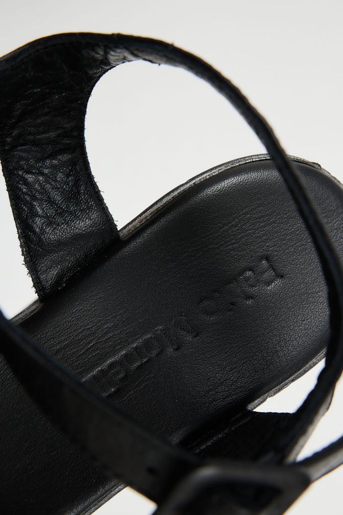 Босоніжки жіночі Fabio Monelli шкіряні р. 40 Чорний (199094) - фото 4 Босоніжки жіночі Fabio Monelli шкіряні р. 40 Чорний (199094) - фото 4