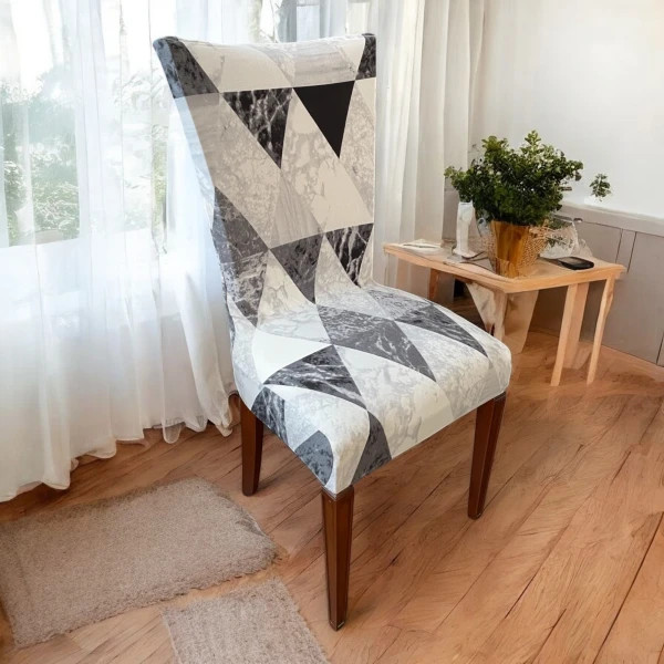 Чохол на стілець універсальний трикотажний Love You (8-6-5130813)