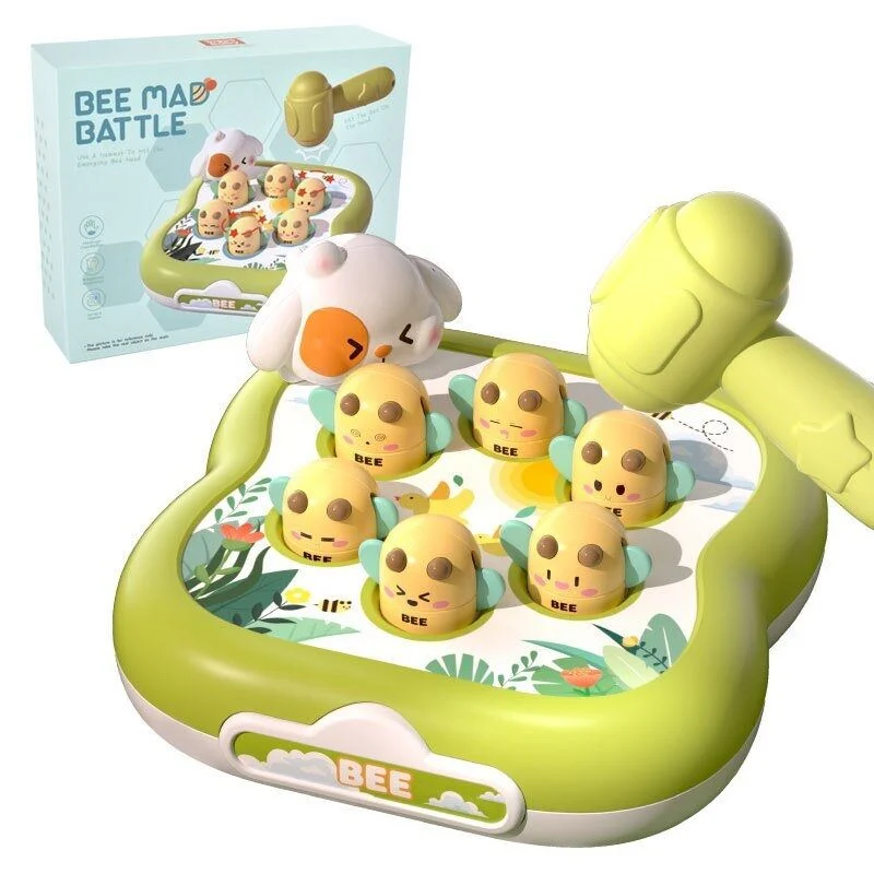 Детская игрушка стукалка Fun Game YB 11614 механический принцип работы/фигурка/с молоточком (2862600191)