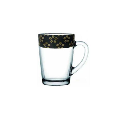 Кружка Helios 8148/1334 Капучино Coffe отводка декор 2 Mix 300 мл
