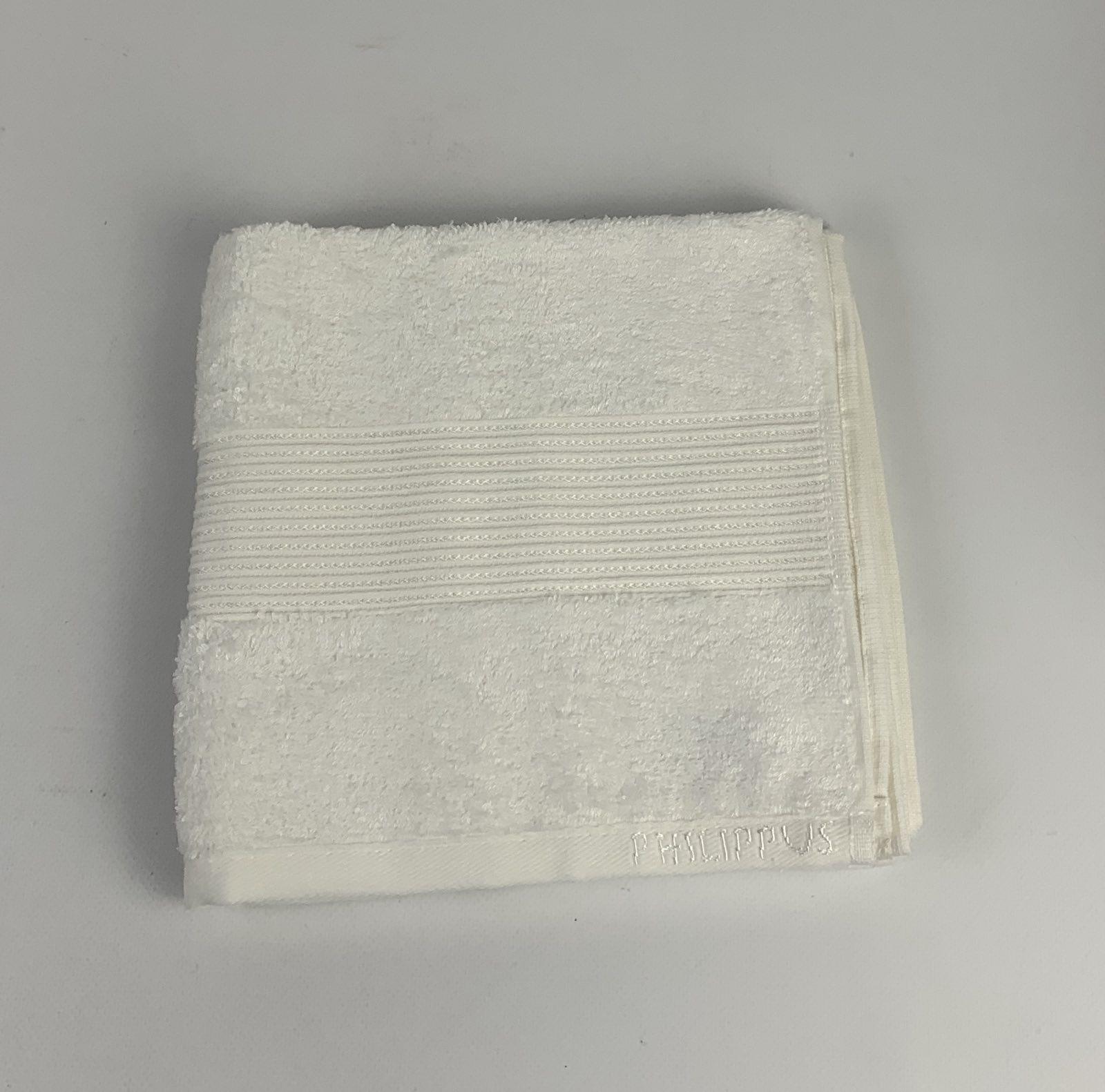 Рушник Philippus Bamboo Felix ЕА108 50x90 см Білий (CN30687) - фото 1 Рушник Philippus Bamboo Felix ЕА108 50x90 см Білий (CN30687) - фото 1